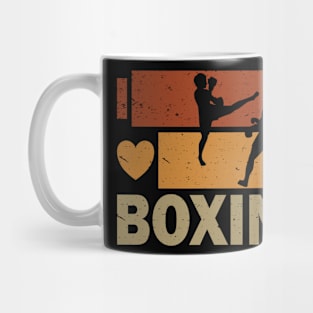 I Love Boxing Sport Mug